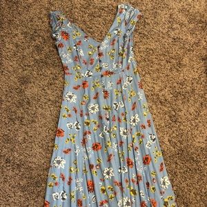 Malena button down midi dress